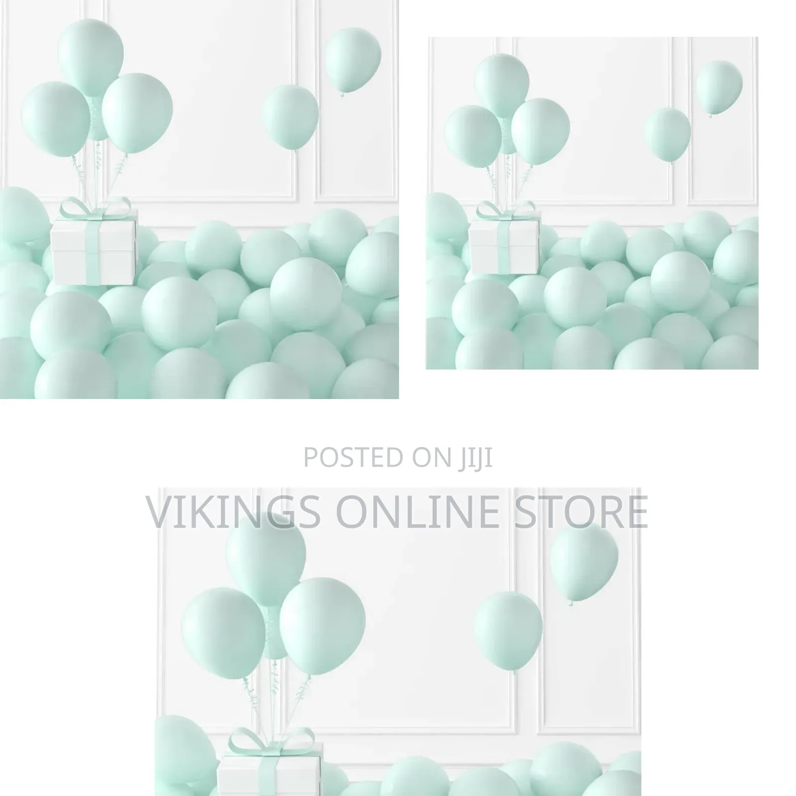 Pastel Green Green Balloons,100 PCS 12 Inch Mini Matte Latex Balloons