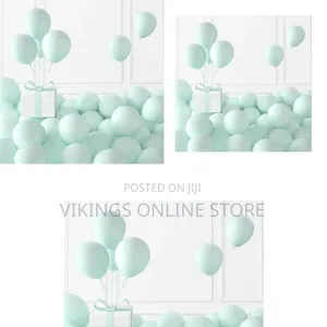 Pastel Green Green Balloons,100 PCS 12 Inch Mini Matte Latex Balloons