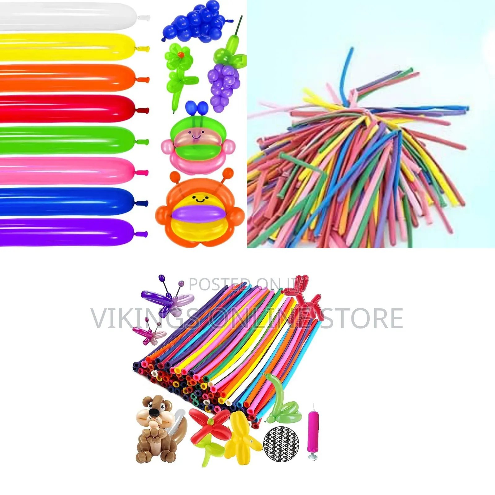 Twisting Balloons Set of 100