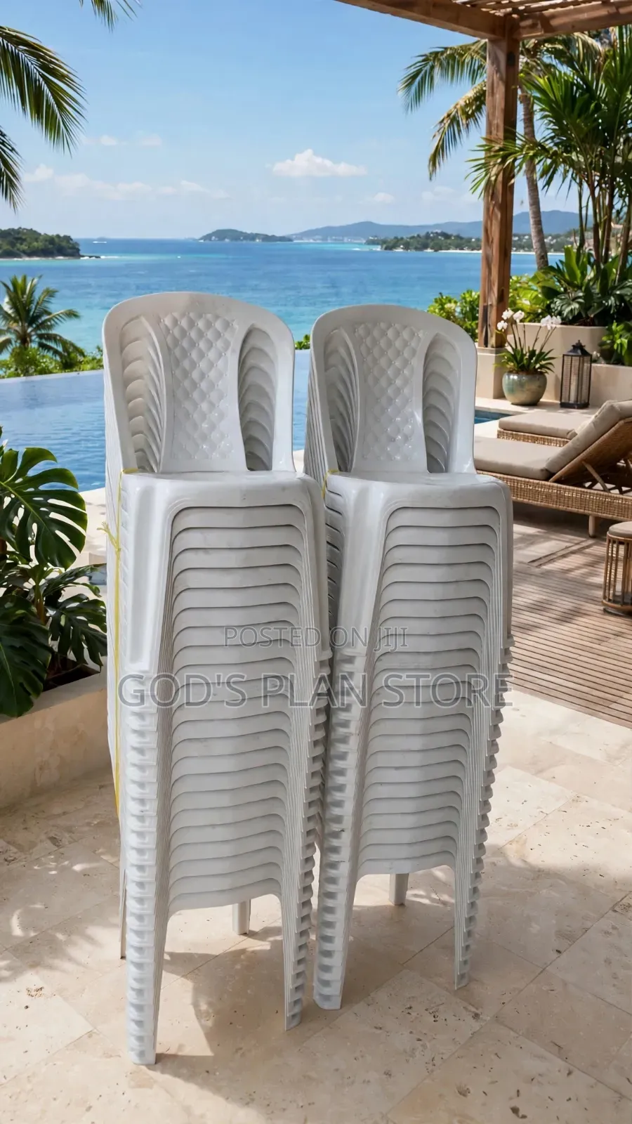 Sturdy/Colorful Stackable Plastic Chairs Plastic Chairs