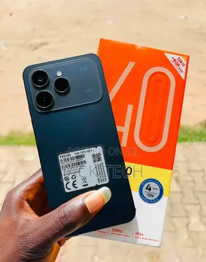 New Tecno Spark 40 256 GB Black