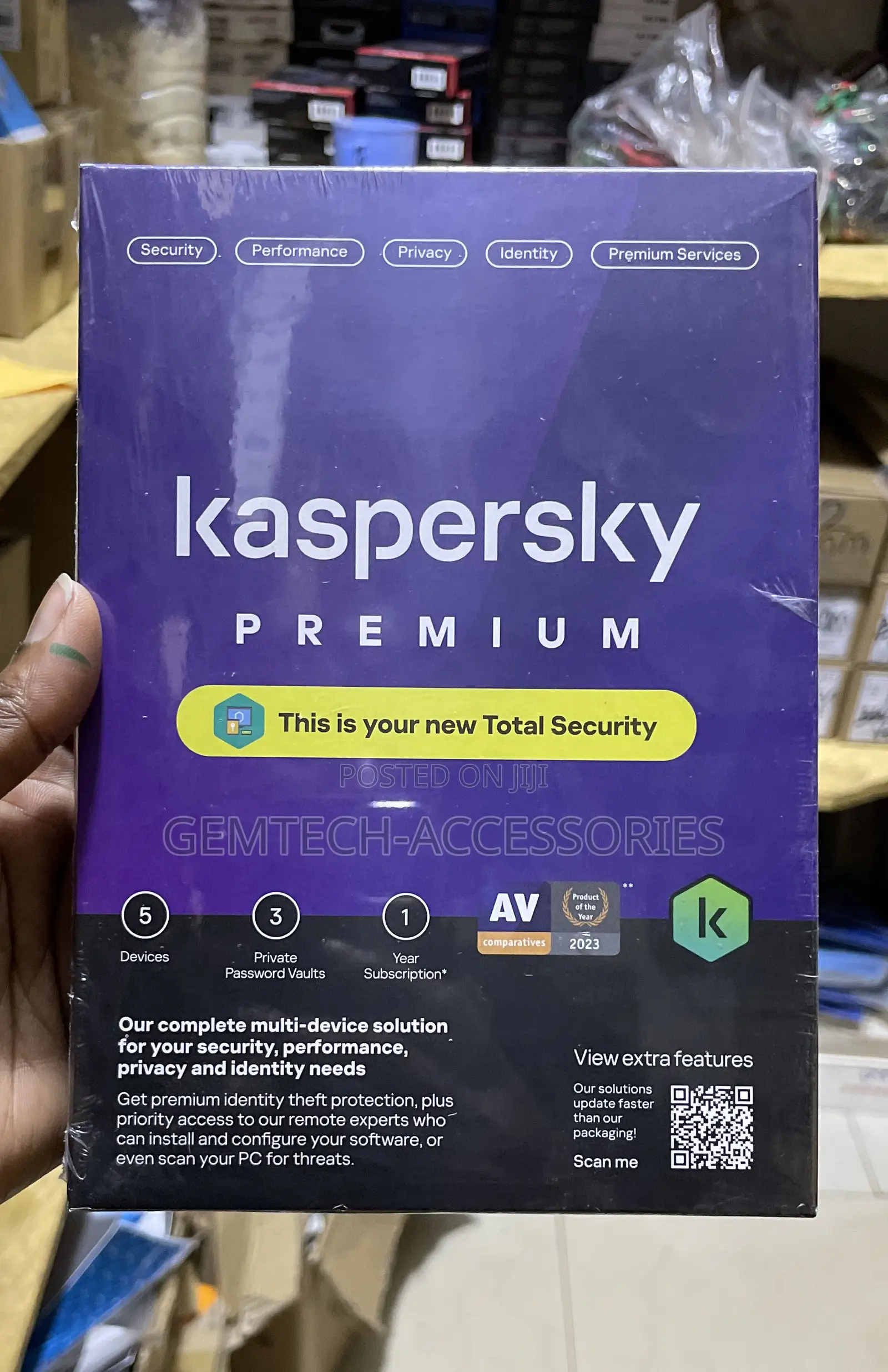 Kaspersky Premium Total Security 5 Users