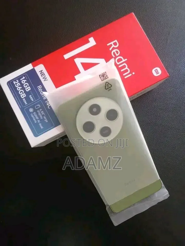 New Xiaomi Redmi 14C 256 GB Green