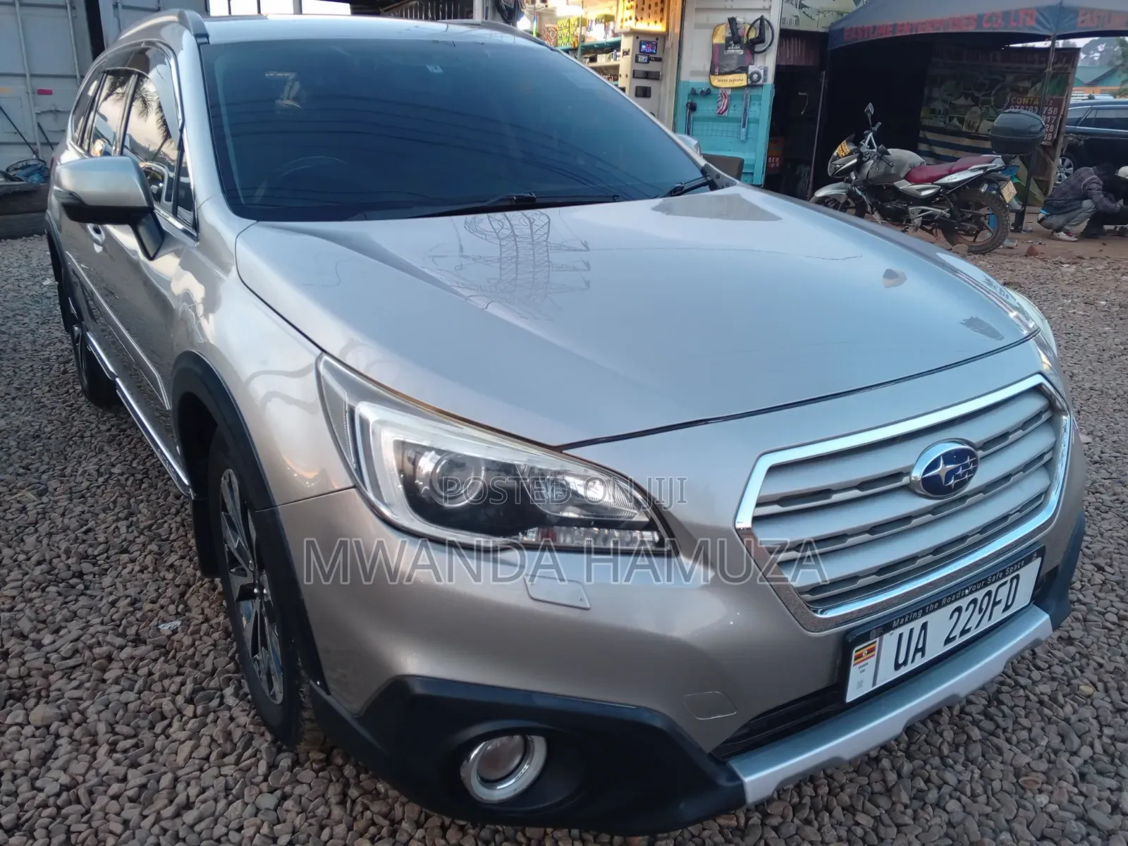 Subaru Outback 2016 Gray