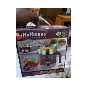 Hoffmans Electronics 18 Cm Multifunctional Non-Stick Electric Cooker