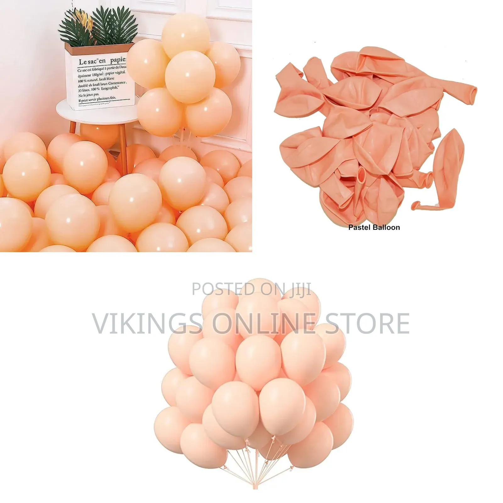 Pastel Balloons Pack of 50 PCS for Party Decorations Birthday Party
