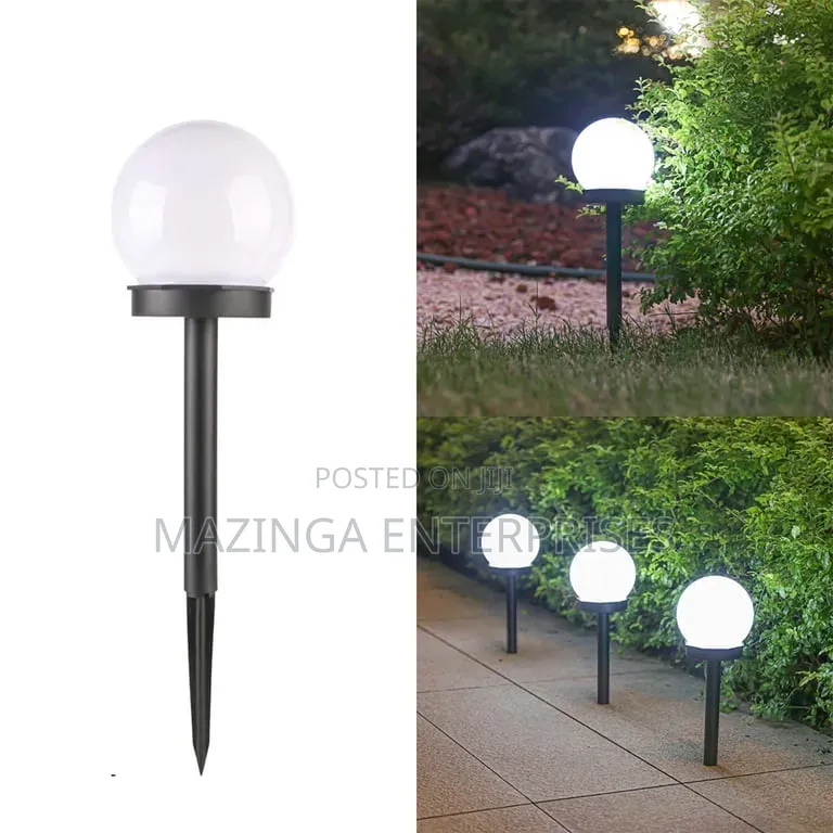 4pc Solar Globe Garden Lights Fr Yard Patio,Walkway,Landscape,Pathway