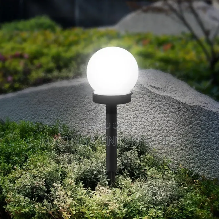 4pc Solar Globe Garden Lights Fr Yard Patio,Walkway,Landscape,Pathway