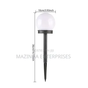 4pc Solar Globe Garden Lights Fr Yard Patio,Walkway,Landscape,Pathway