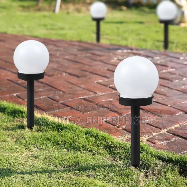 4pc Solar Globe Garden Lights Fr Yard Patio,Walkway,Landscape,Pathway