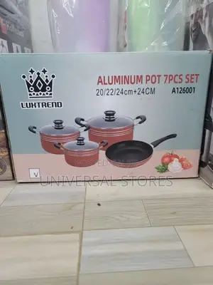 7pcs Aluminum Cookware Set