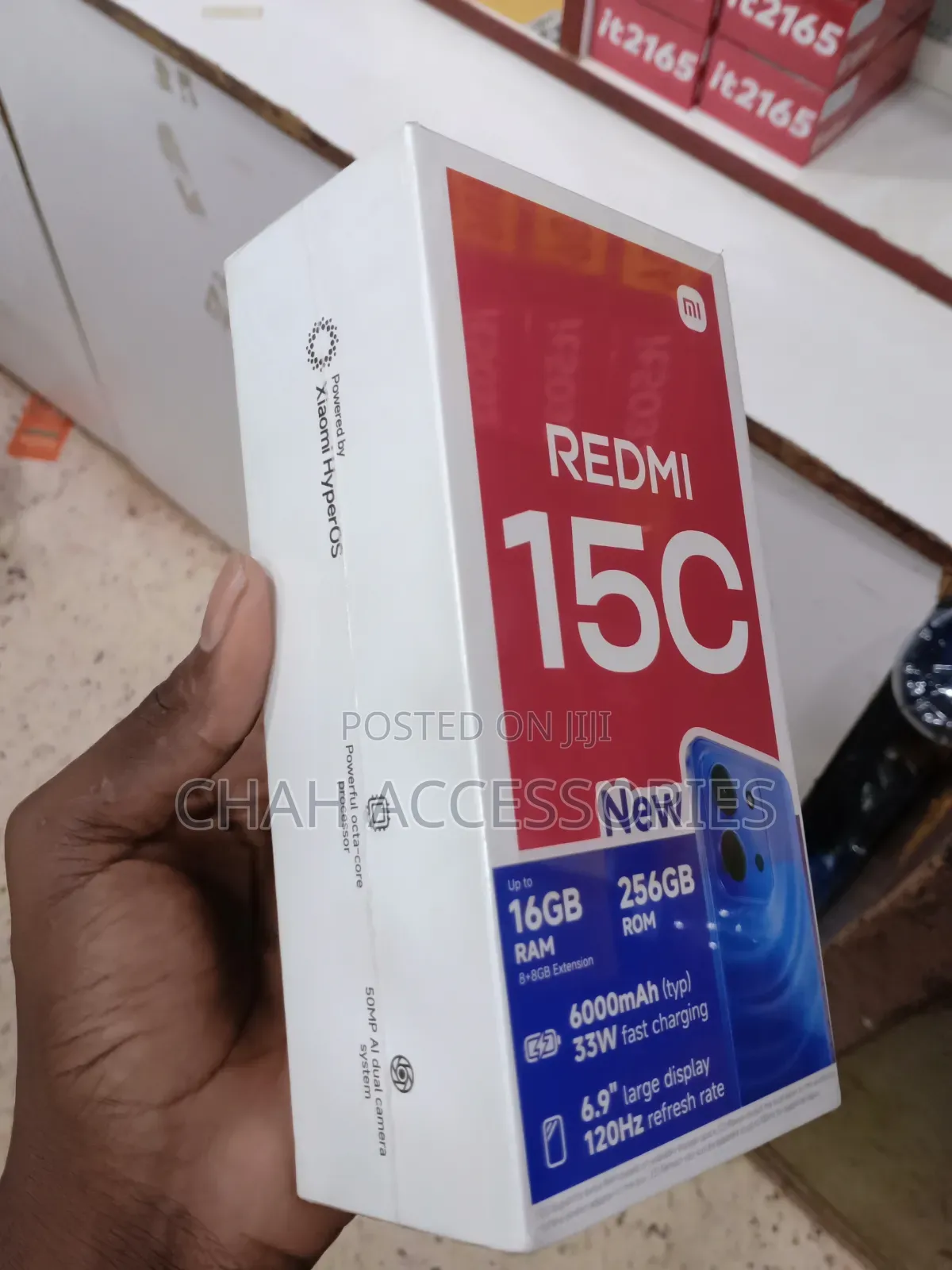 New Xiaomi Redmi 15C 4G 256 GB Red