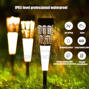 6pc Color Changing Solar Garden Lights Fr Lawn,Walkway,Patio,Landscape