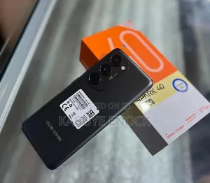 New Tecno Spark 40 Pro+ 256 GB Black