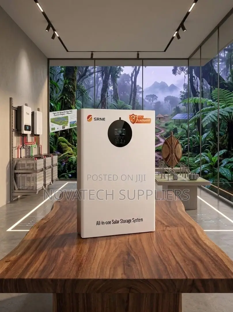 SRNE 3KW All in One Solar System 2.56KWh LiFePO4 Battery