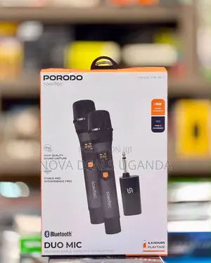 Soundtec Duo Mic Aluminum Rechargeable Wireless Microphone