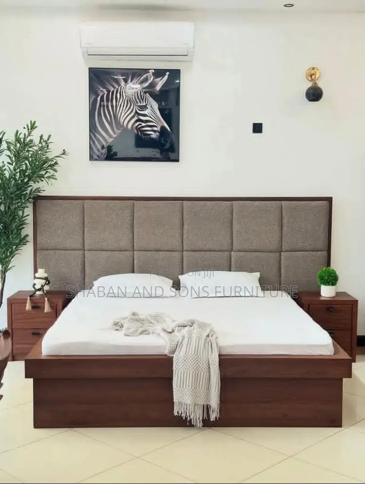 6by6 Wooden Bed Frame