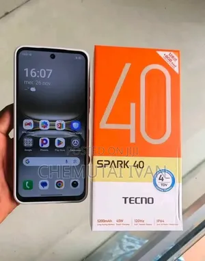 New Tecno Spark 40 256 GB Orange