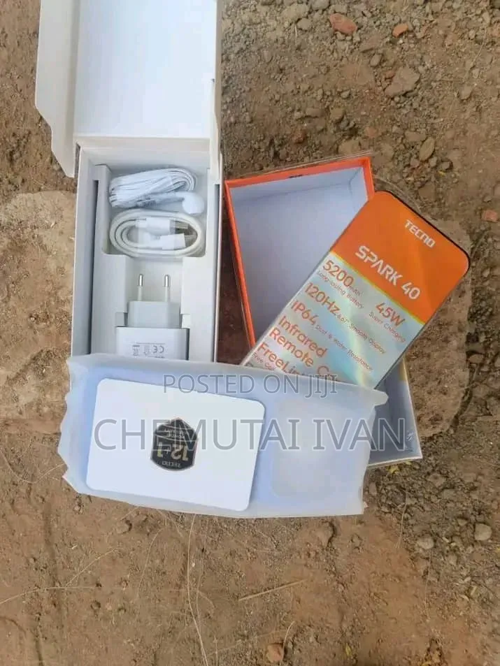 New Tecno Spark 40 256 GB Orange