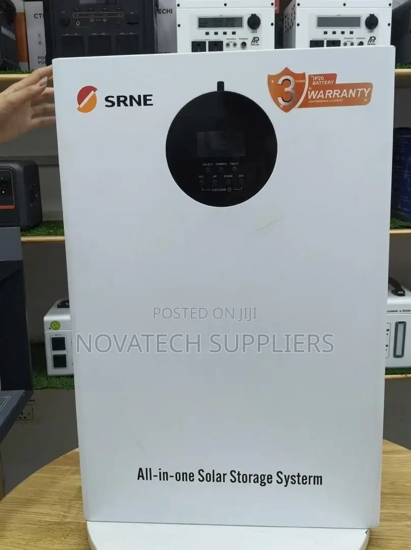 3KW SRNE Home Solar Backup Unit With Built in MPPT Power Station