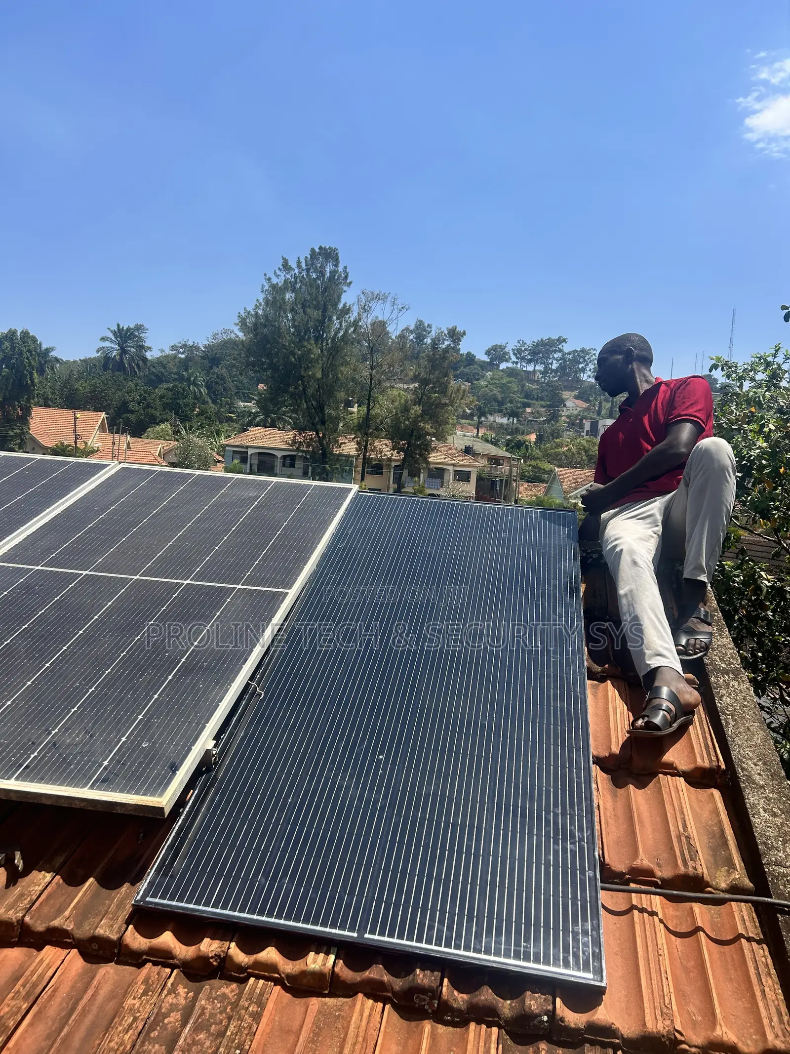 Hybrid Solar System Installation