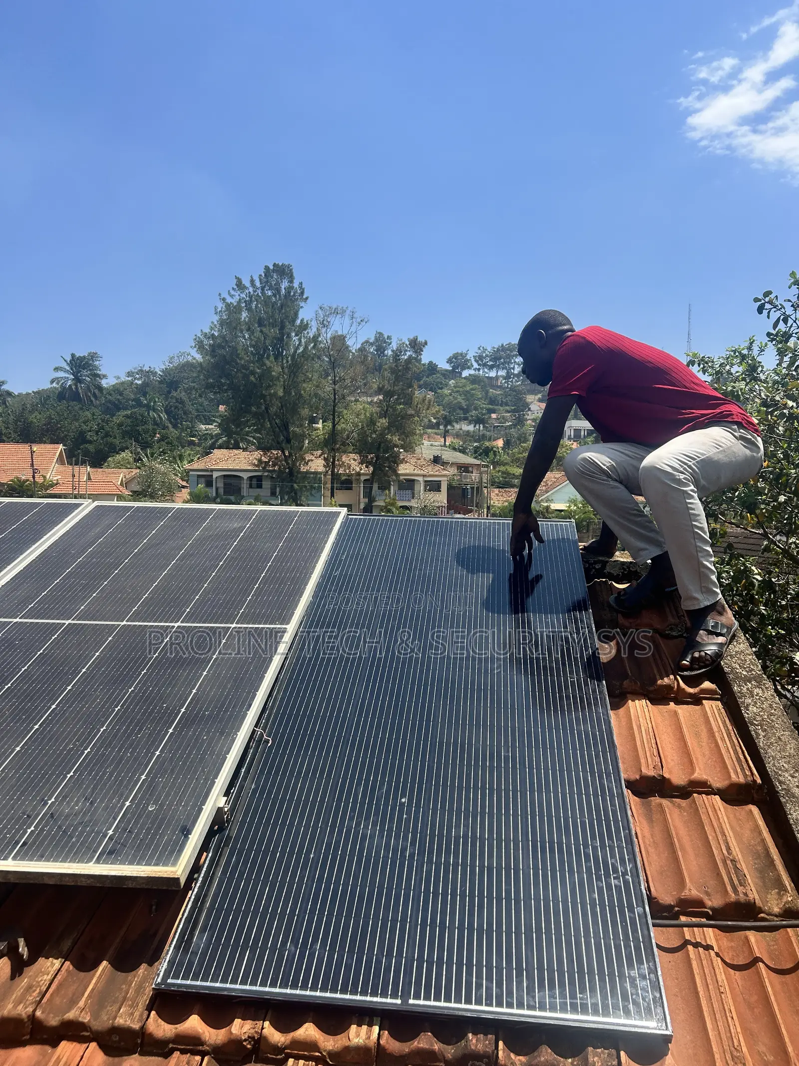 Hybrid Solar System Installation