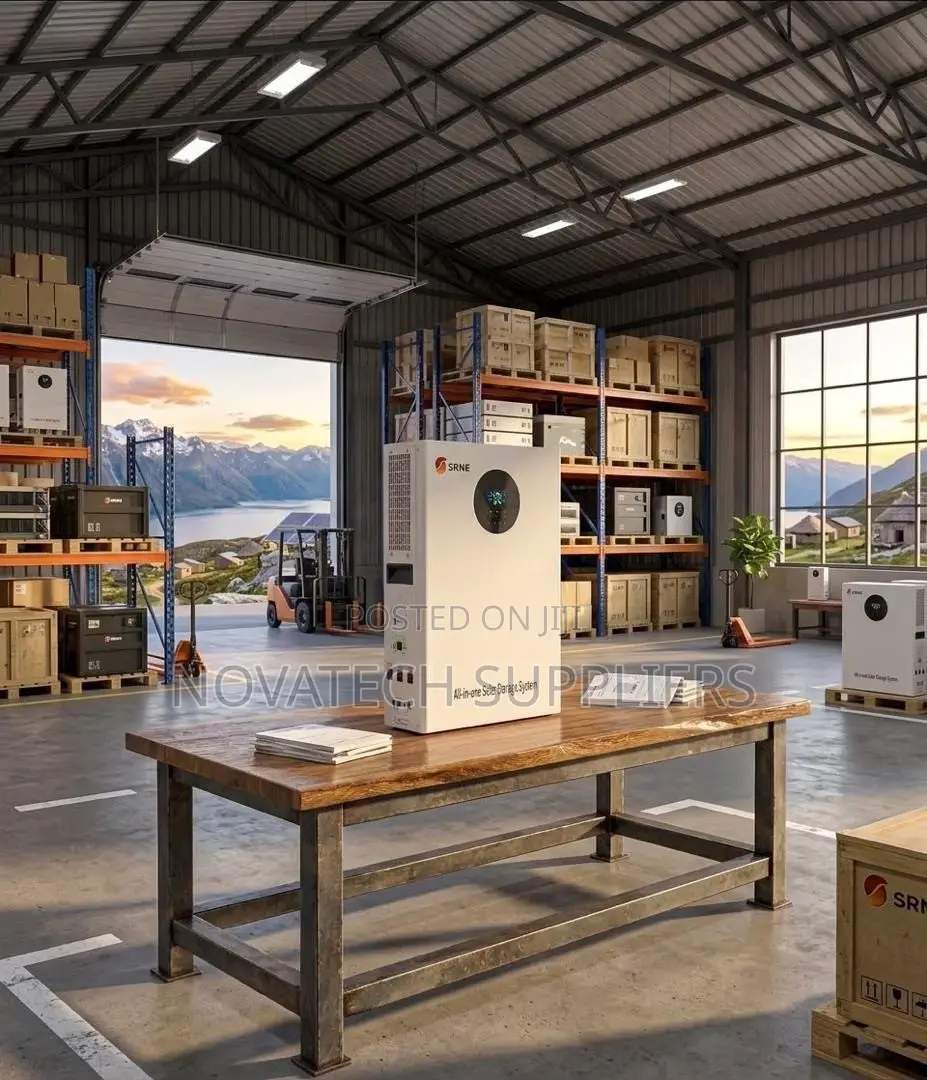 SRNE 3KW Off Grid Power Backup System With 100A Charging Power Station
