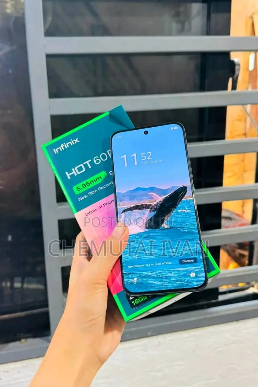 New Infinix Hot 60 Pro+ 256 GB Black