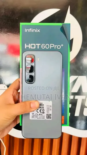 New Infinix Hot 60 Pro+ 256 GB Black