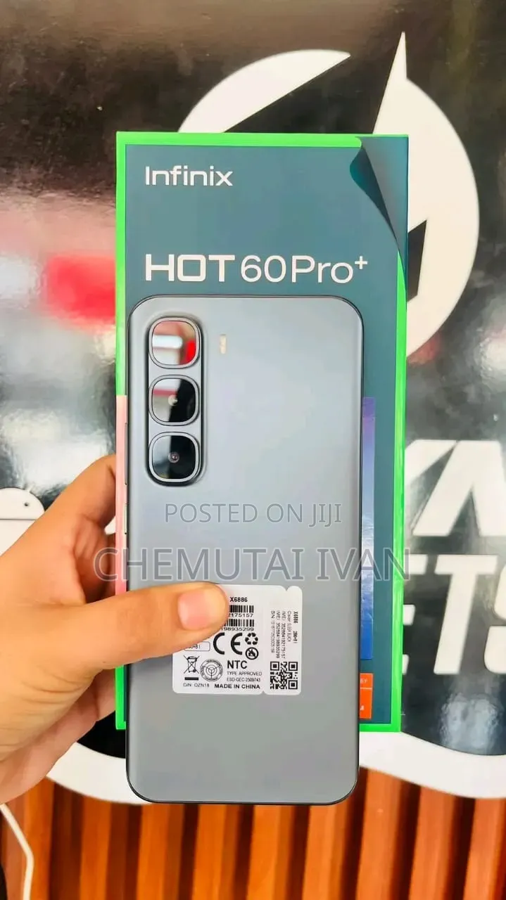 New Infinix Hot 60 Pro+ 256 GB Black