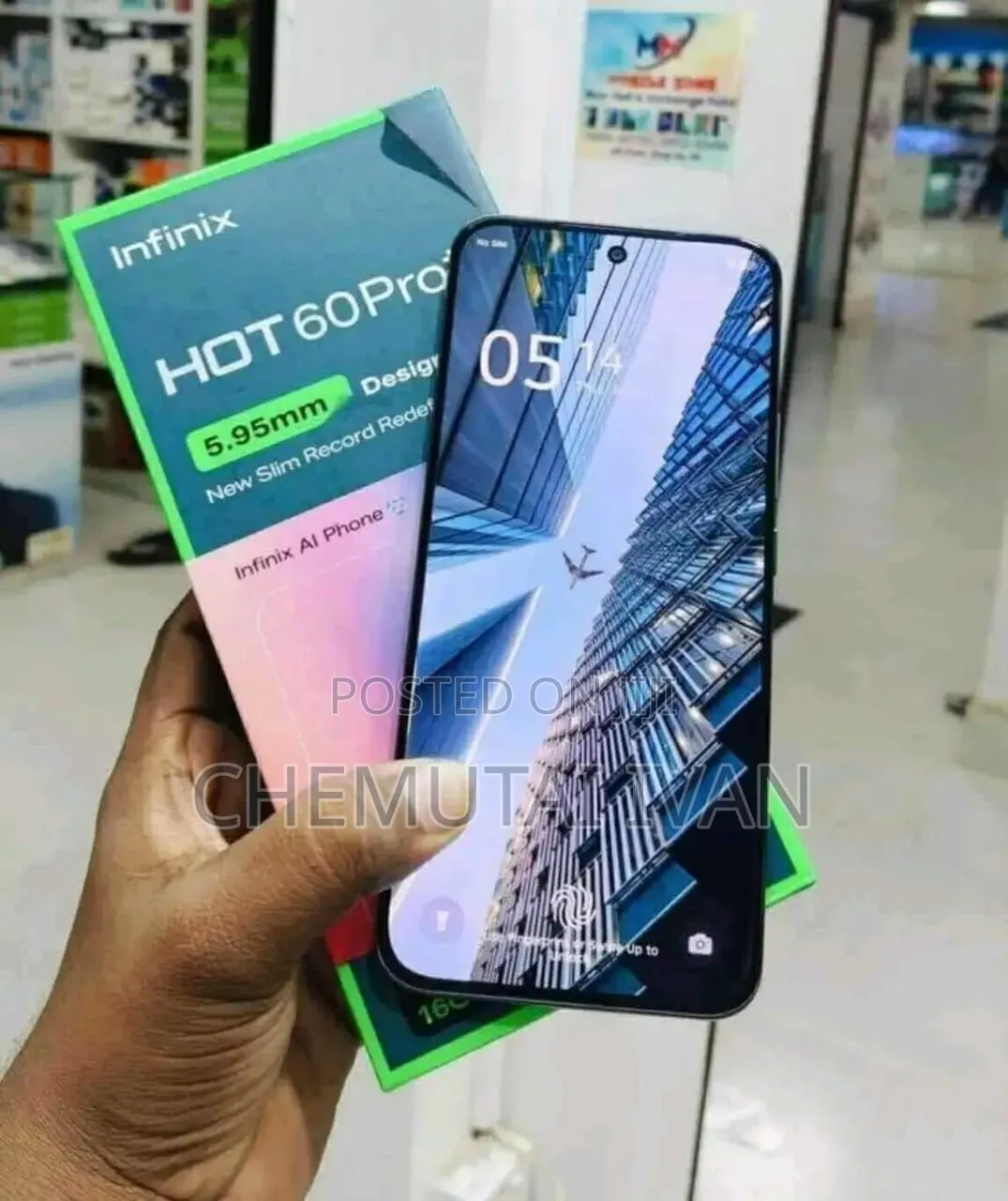 New Infinix Hot 60 Pro+ 256 GB Black