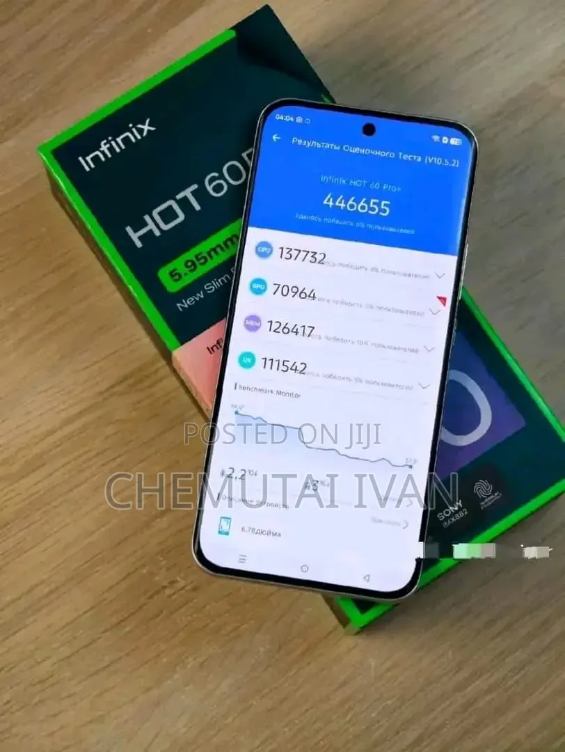 New Infinix Hot 60 Pro+ 256 GB Black
