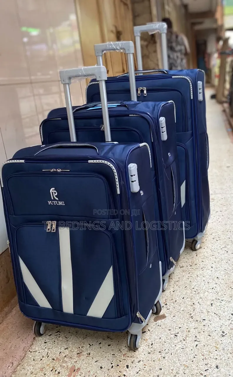 Soft Fabric Suitcase 3 in 1