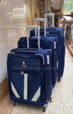 Soft Fabric Suitcase 3 in 1