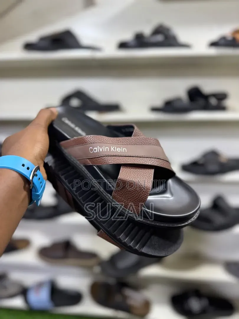 Calvin Clein Slide Sandals