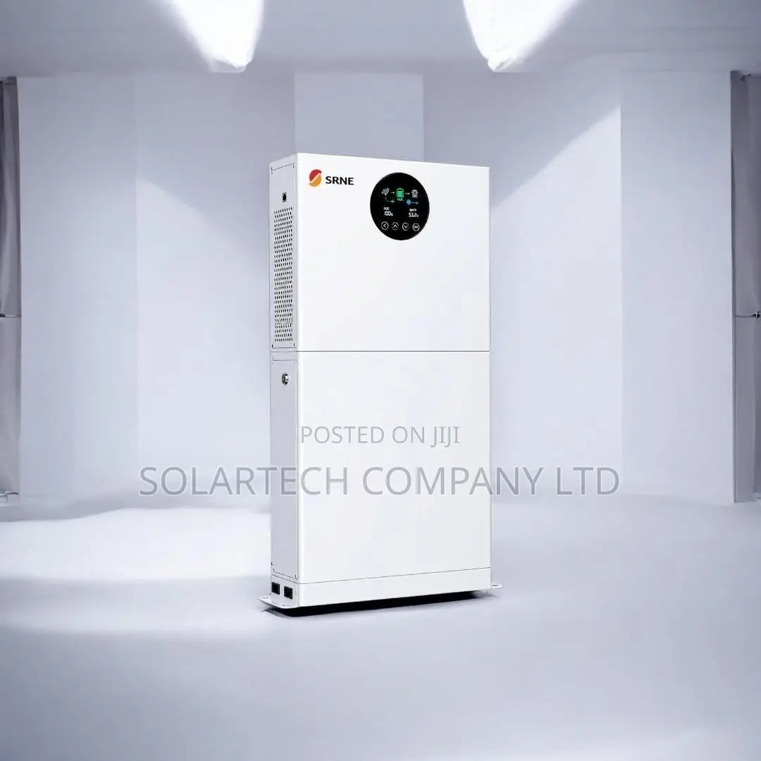 SRNE 5KW All-in-One Solar System 5.12KWh LiFePO4 Battery
