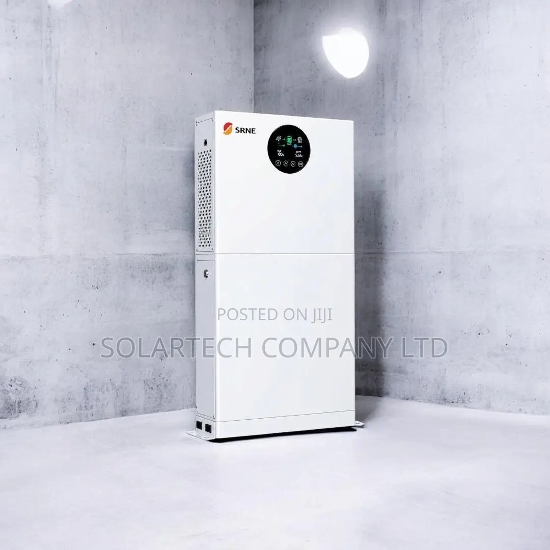 SRNE 5KW All-in-One Solar System 5.12KWh LiFePO4 Battery