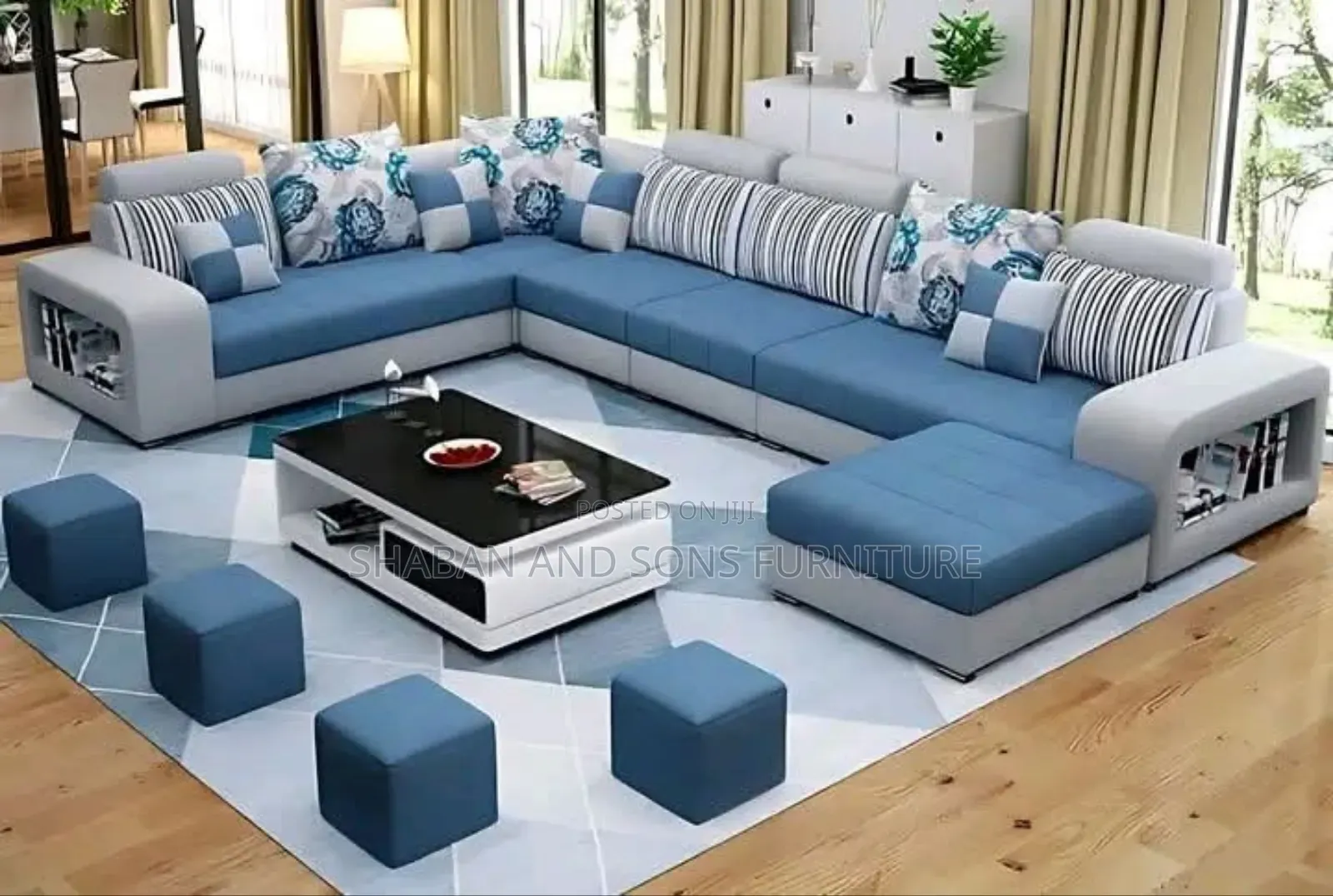 U Shape Sofa Couch 11 Seaters