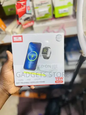 Earldom WC27 15W 3-in-1 Foldable Wireless Charging Stand