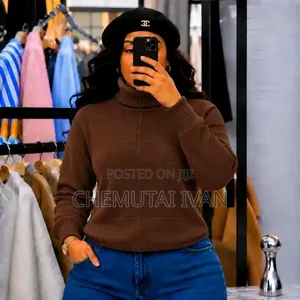 Pull Neck Sweater Shirts for Ladies