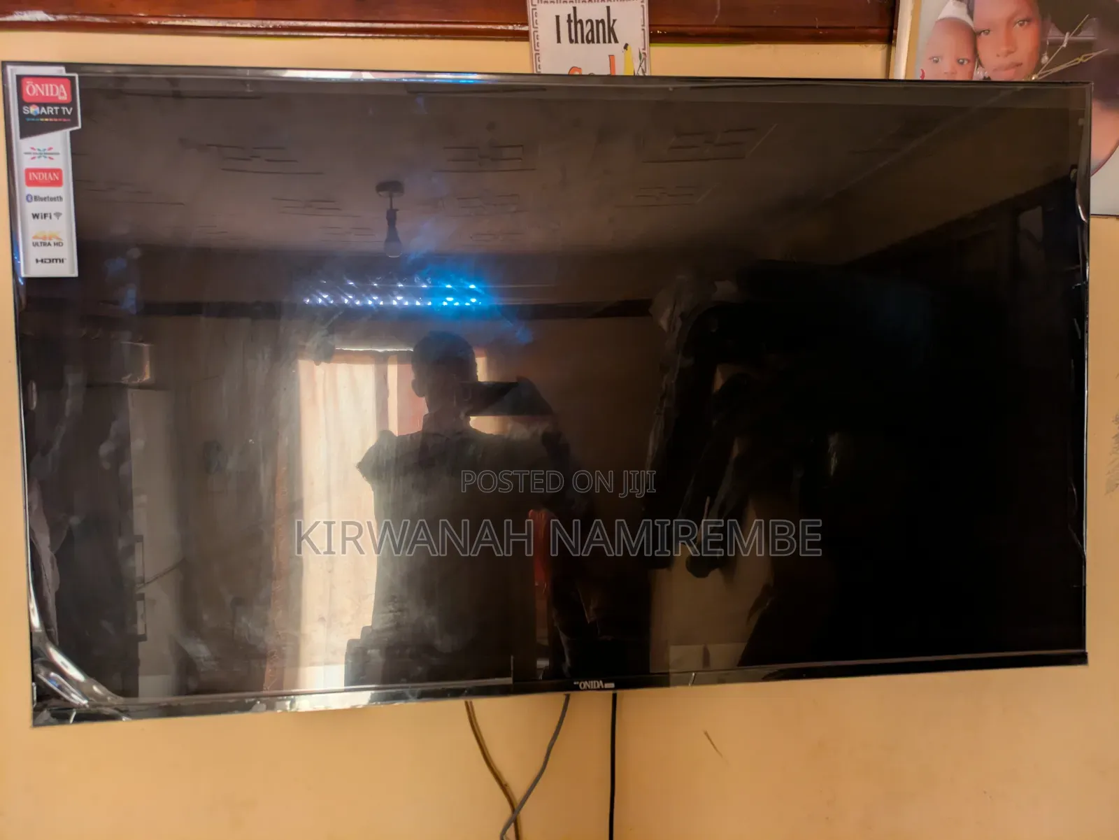 Television ONIDA Plus 43inch Smart Very Clean No Damage