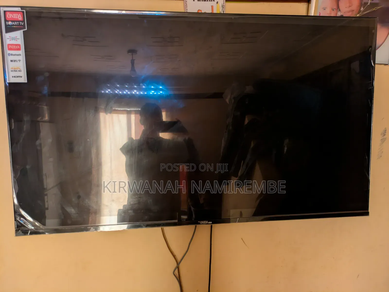 Television ONIDA Plus 43inch Smart Very Clean No Damage