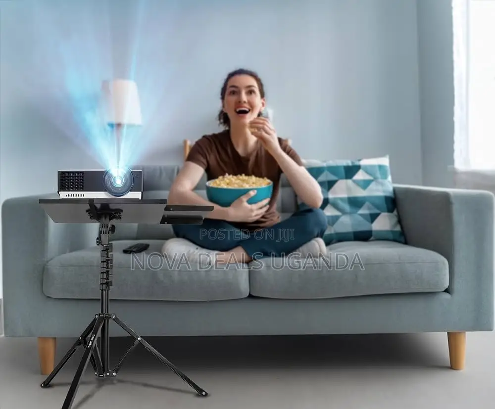 Porodo Multi-Function Stand Projector and Laptop, 360° Tray Rotation
