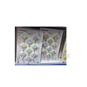 Multi-Color Self-Adhesive Wall Hooks With Stainless Steel Swiveling