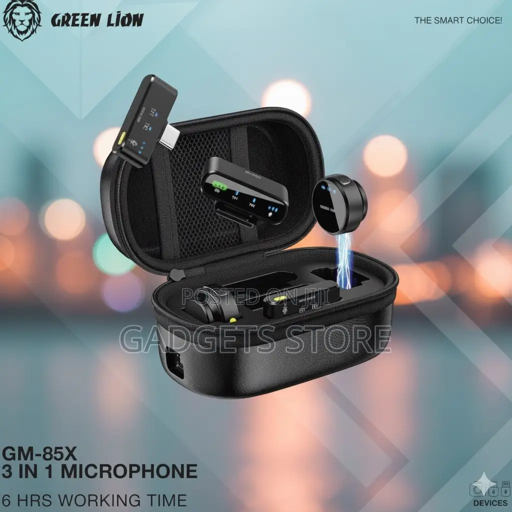 Green Lion Gm-85x 3In1 Microphone
