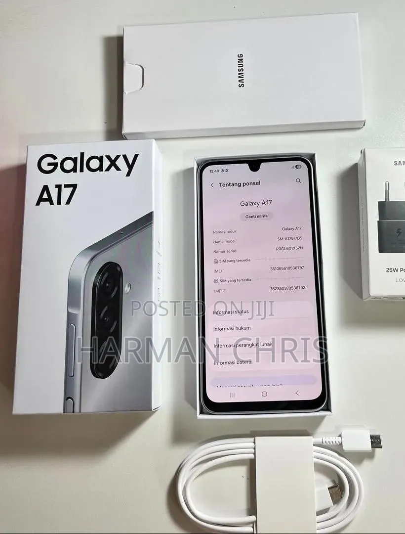 New Samsung Galaxy A17 5G 256 GB Gray