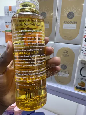 Gluta Gold Halfcast Oil With Organic Original