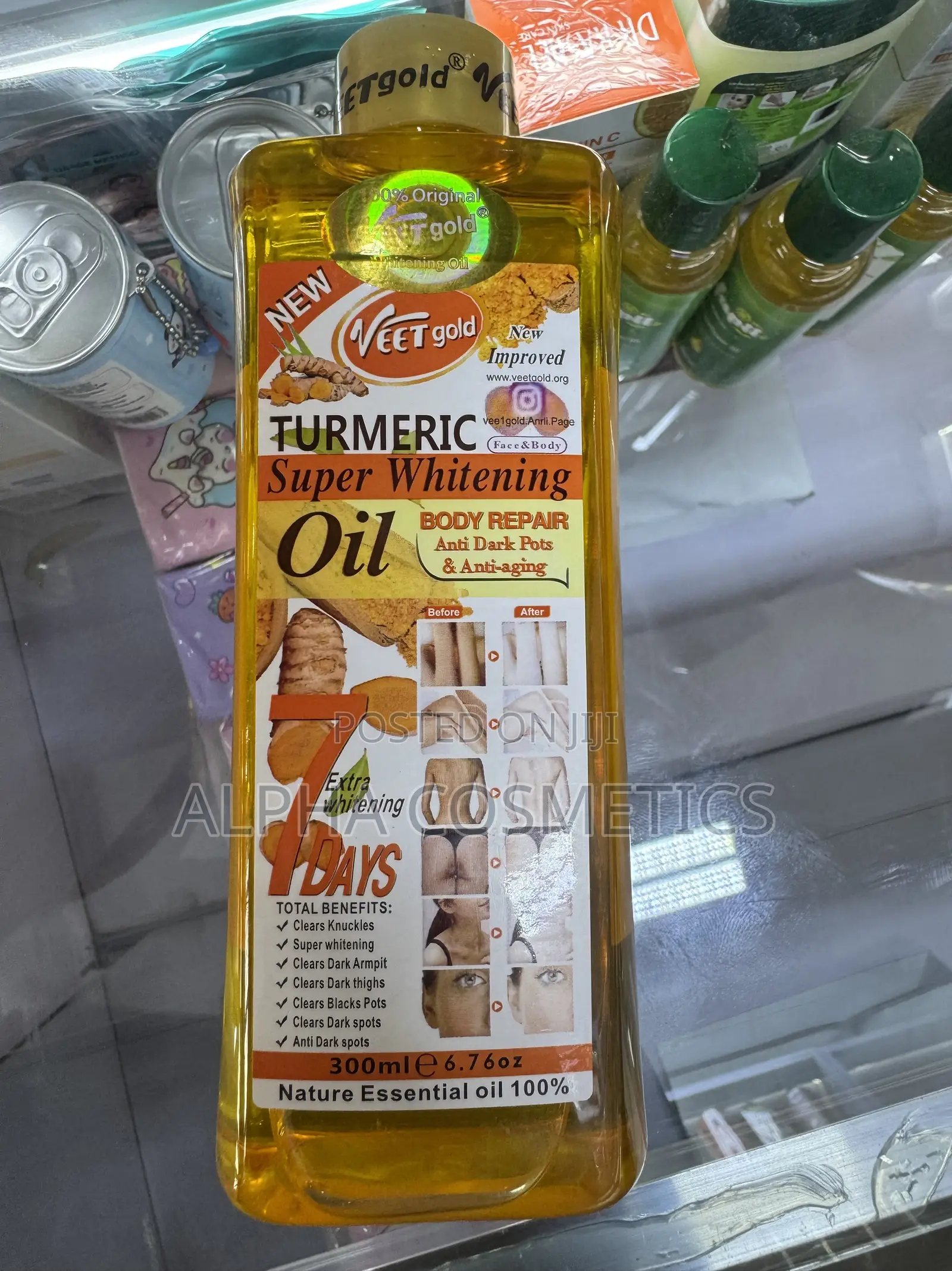 Tumeric Veet Oil