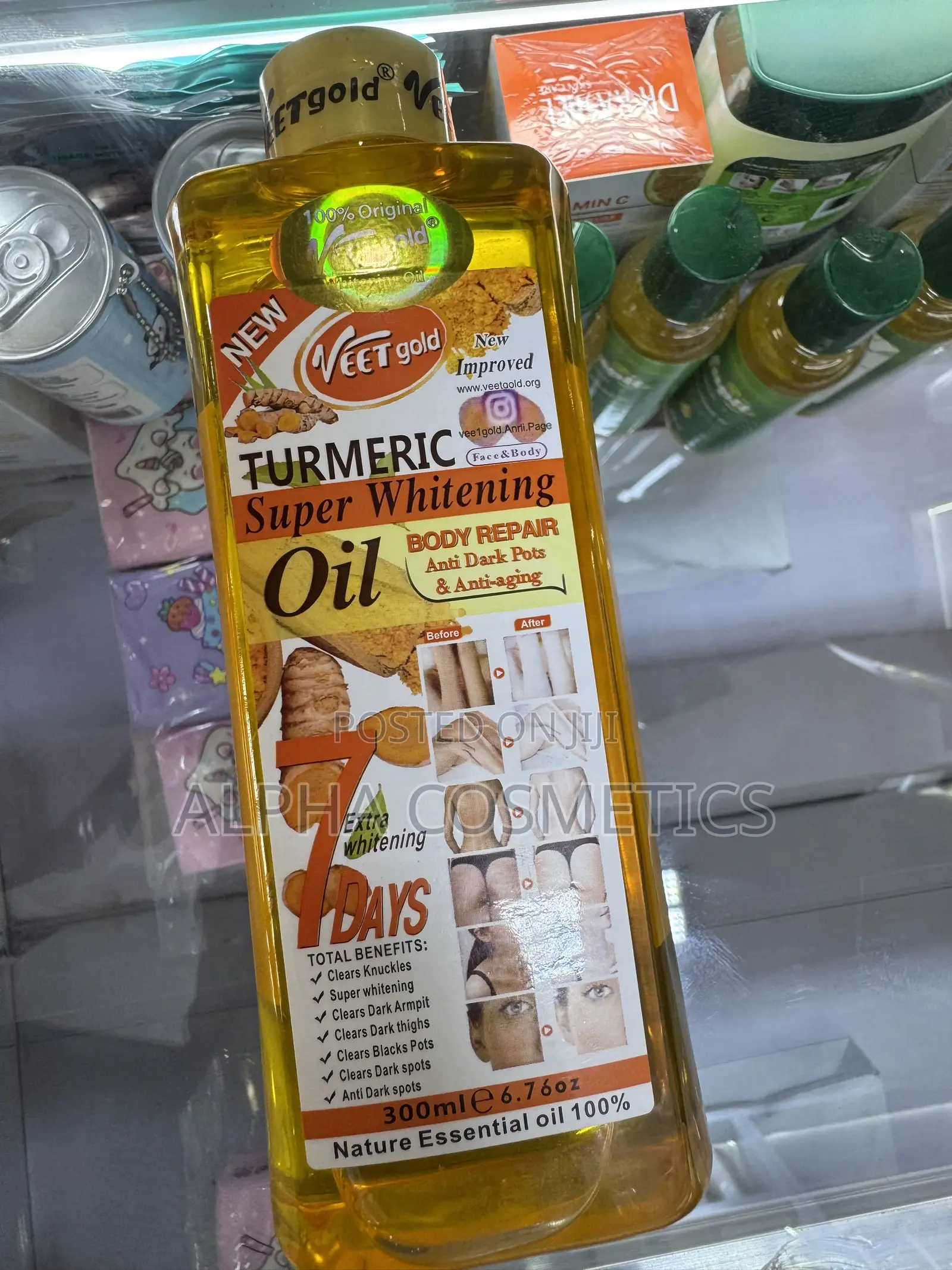 Tumeric Veet Oil