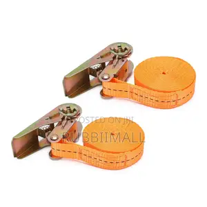 2-Piece Orange 5m X 25mm Load Tensioners 150Kg